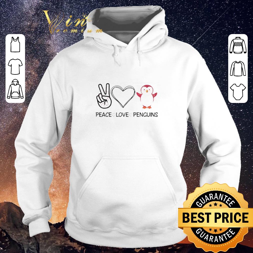 Pretty Peace Love Penguins shirt sweater 4 - Pretty Peace Love Penguins shirt sweater