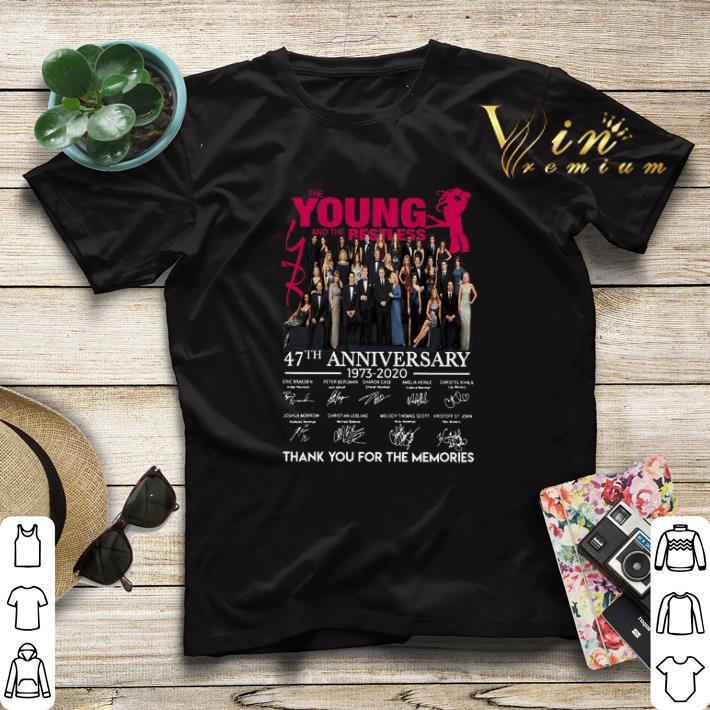 The Young And The Restless 47th Anniversary 1973-2020 Signatures shirt sweater The Young And The Restless 47th Anniversary 1973 2020 Signatures shirt sweater 4 - The Young And The Restless 47th Anniversary 1973-2020 Signatures shirt sweater