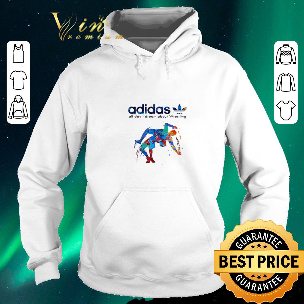 Top Adidas all day i dream about Wrestling colors shirt sweater Top Adidas all day i dream about Wrestling colors shirt sweater 4 - Top Adidas all day i dream about Wrestling colors shirt sweater