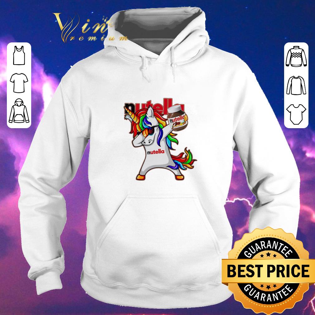 Top Dabbing Unicorn mashup Nutella Logo shirt sweater 4 - Top Dabbing Unicorn mashup Nutella Logo shirt sweater