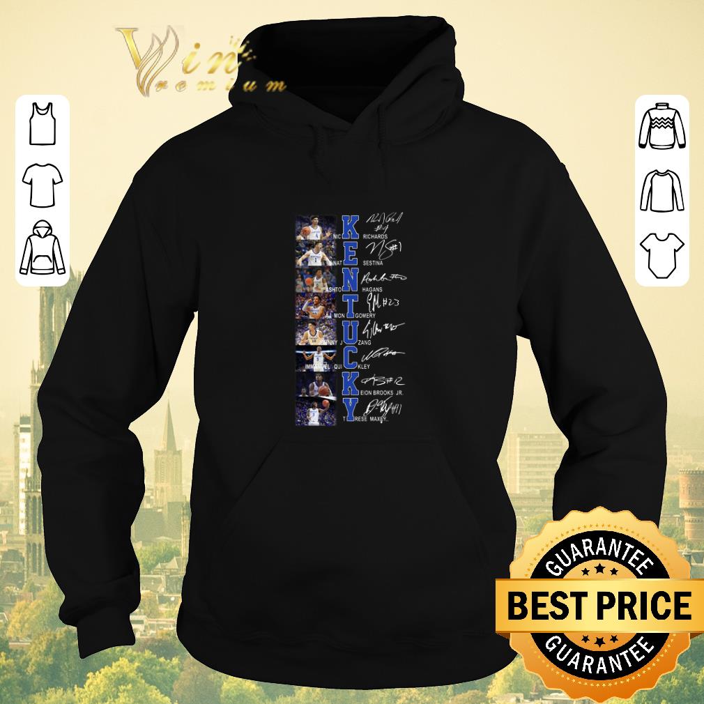 Top Kentucky Wildcat signatures Ashton Hagans EJ Montgomery shirt sweater 4 - Top Kentucky Wildcat signatures Ashton Hagans EJ Montgomery shirt sweater