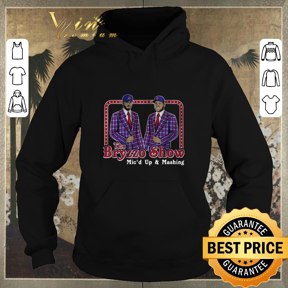 Top The Bryzzo Show Mic d Up And Mashing shirt sweater 4 - Top The Bryzzo Show Mic’d Up And Mashing shirt sweater