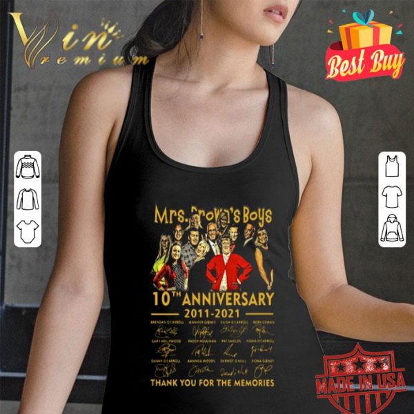 Mrs. Brown’s Boys 10th anniversary 2011-2021 all signature shirt