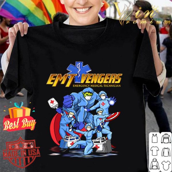 EMTvengers emergency medical technician Coronavirus shirt