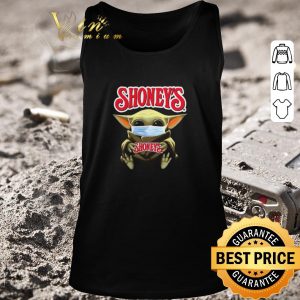 Awesome Baby Yoda Mask Shoney’s Coronavirus shirt 1