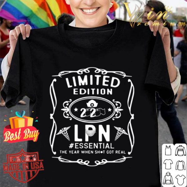 Limited Edition 2020 LPN #essential Covid-19 shirt