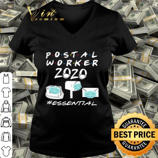 Postal worker 2020 mask essential shirt