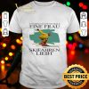 Unterschatze Niemals Einen Frau Der Skifahren Liebt shirt