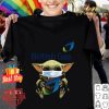 Baby Yoda mask British Gas Coronavirus shirt