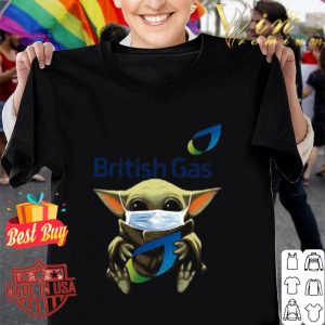 Baby Yoda mask British Gas Coronavirus shirt