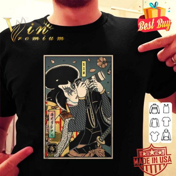 Samurai Photographer Poster shirt