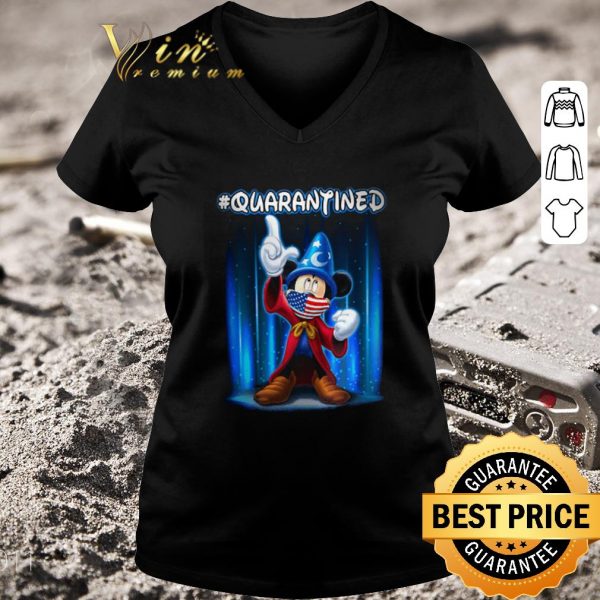 Official Mickey mouse quarantined Coronavirus shirt