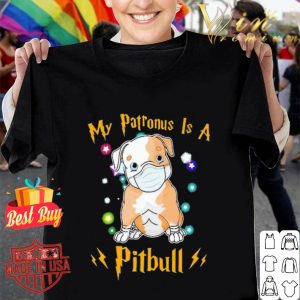 My patronus is a Pitbull mask Coronavirus shirt