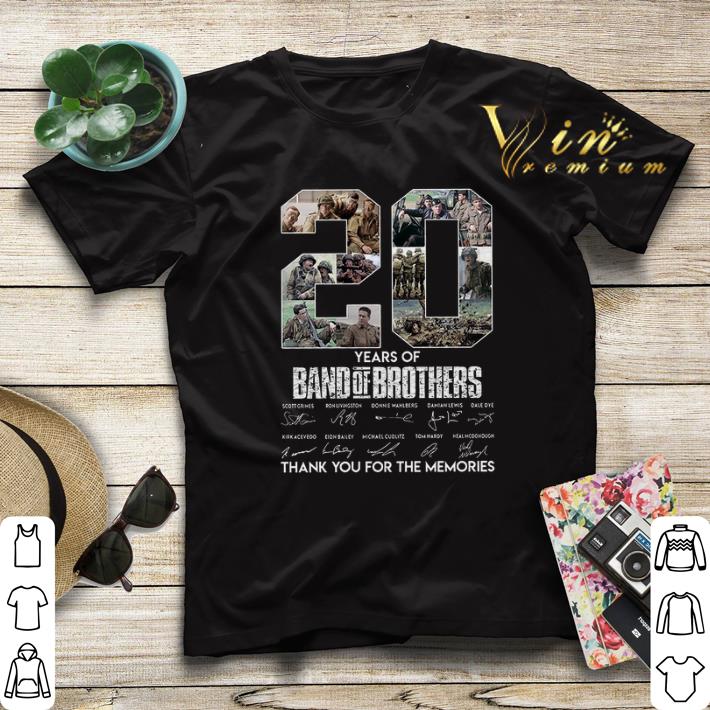 20 Years Of Band Of Brother Signature Thank You For The Memories shirt sweater 20 Years Of Band Of Brother Signature Thank You For The Memories shirt sweater 4 - 20 Years Of Band Of Brother Signature Thank You For The Memories shirt sweater