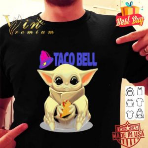 Baby Yoda hug Taco bell Star Wars Mandalorian shirt