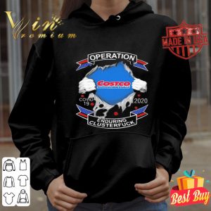 Costco wholesale operation Covid-19 2020 enduring clusterfuck shirt