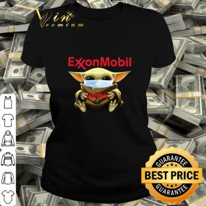 Star Wars Baby Yoda mask Exxon Mobil Coronavirus shirt