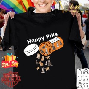 Happy pills version cats shirt