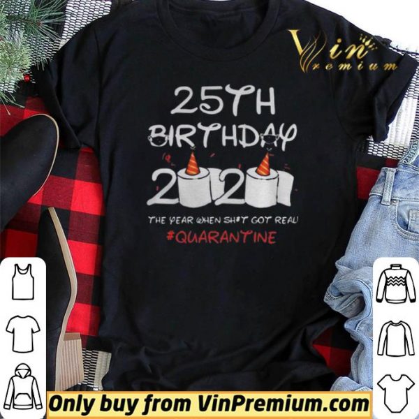 35th Birthday 2020 Quarantine shirt sweater
