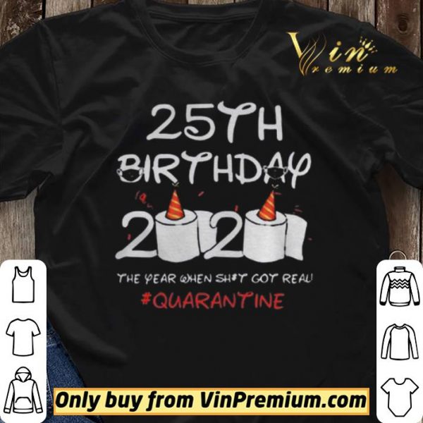 35th Birthday 2020 Quarantine shirt sweater