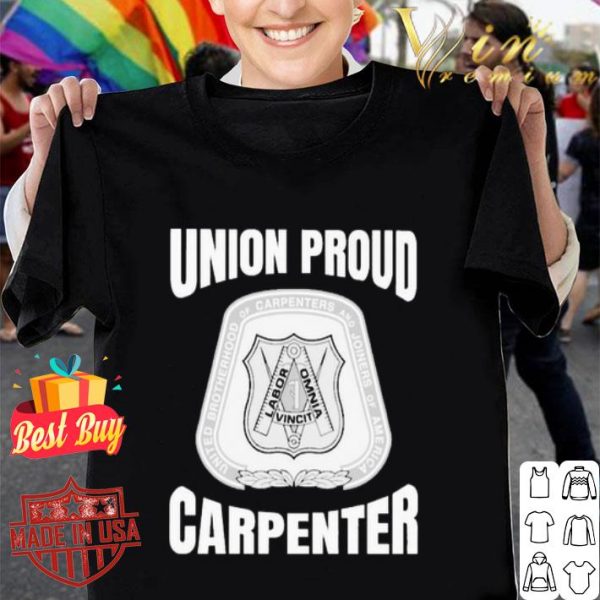 United Brotherhood of Carpenters and Joiners of America shirt
