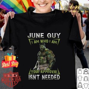 Hulk june guy i am who i am your approval isn’t needed shirt