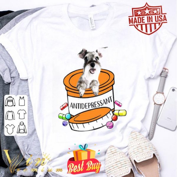 Schnauzer Antidepressant shirt