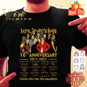 Mrs. Brown’s Boys 10th anniversary 2011-2021 all signature shirt