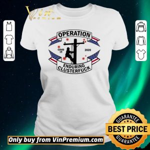 Nice Covid-19 2020 Lineman operation enduring clusterfuck shirt sweater 1