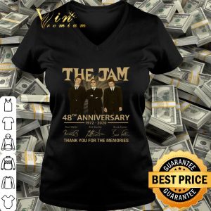 The Jam 48th anniversary 1972 2020 all signature shirt