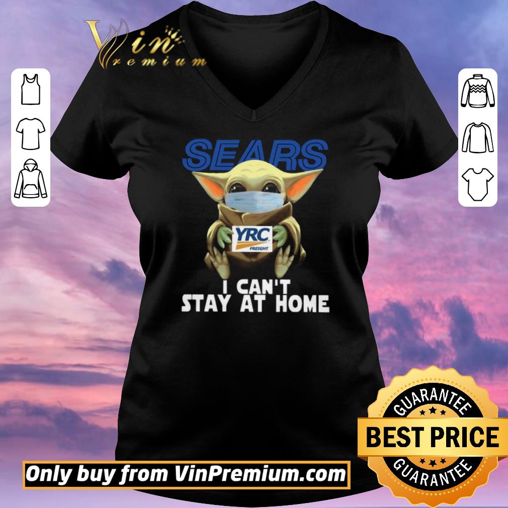 Nice Baby Yoda Face Mask Sears Cant Stay At Home shirt sweater Nice Baby Yoda Face Mask Sears Cant Stay At Home shirt sweater