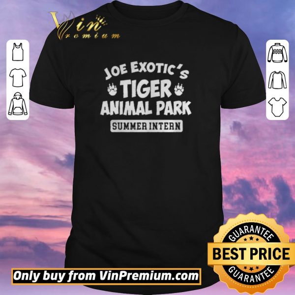 Original Joe Exotics Tiger Animal Park shirt sweater