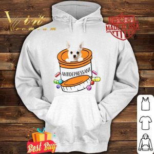 White Chihuahua Antidepressant shirt