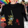 Star war Baby Yoda fighting Coronavirus shirt
