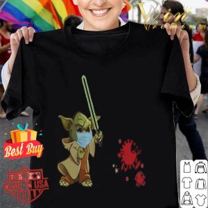 Star war Baby Yoda fighting Coronavirus shirt