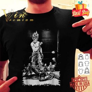 Boxing Son Goku knock out Superman Dragon Ball shirt