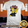 Top Homer Simpson Motley crue shirt sweater