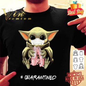 Baby Yoda mask ballet shoes #quarantined Coronavirus shirt