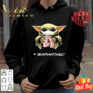 Baby Yoda mask ballet shoes #quarantined Coronavirus shirt
