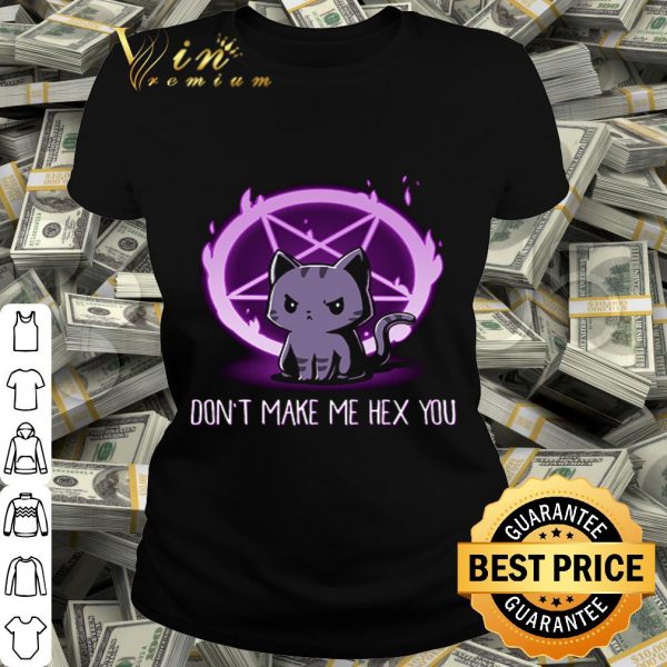 Satan Cat don’t make me hex you shirt