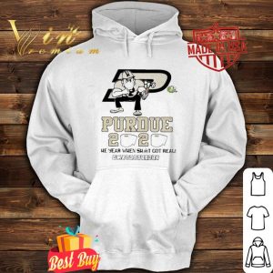 Purdue Boilermakers 2020 the year when shit got real quarantined Coronavirus shirt