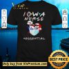 Original Iowa nurse essential heart shirt sweater