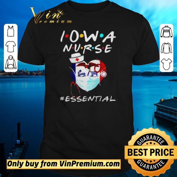 Original Iowa nurse essential heart shirt sweater