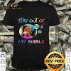 Bigfoot mask stay out of my bubble Coronavirus shirt
