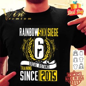 Rainbow Six Siege 6 social distance training since 2015 shirt