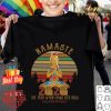 Namaste 2020 the year when shit got real #quarantined shirt