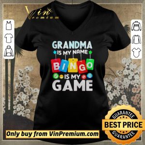 Top Grandma is my nam Bingo is my Game shirt sweater