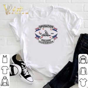 Premium Massage Therapist operation Covid-19 2020 enduring clusterfuck shirt 2