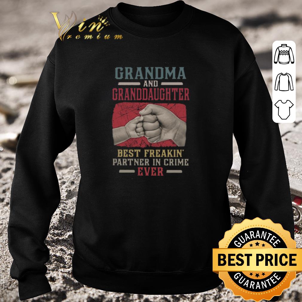 691fca04 top grandma and granddaughter best freakin partner in crime vintage shirt 4 - Top Grandma And Granddaughter Best Freakin Partner In Crime Vintage shirt