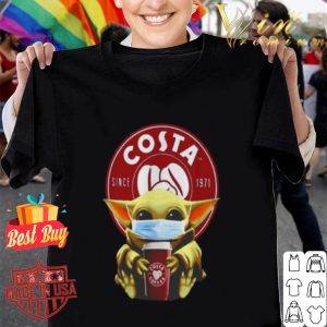Baby Yoda mask Costa since 1971 Coronavirus shirt